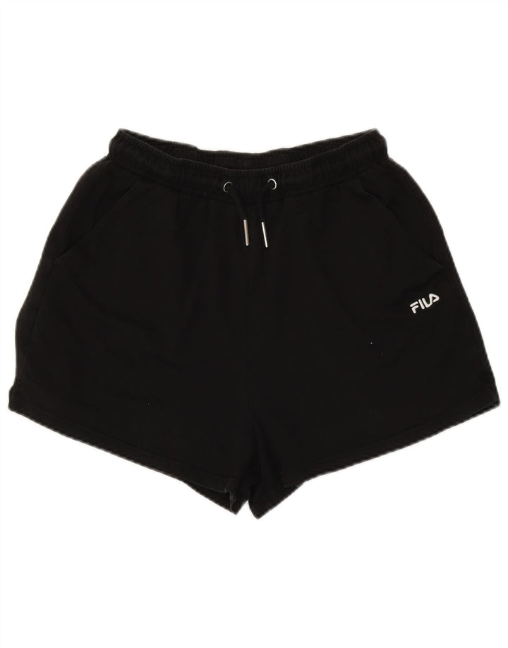 Fila Short de Sport Femme Noir Moyen
