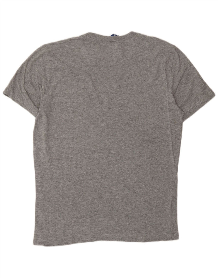 CHAMPION T-Shirt Graphique Homme Grand Gris Moucheté