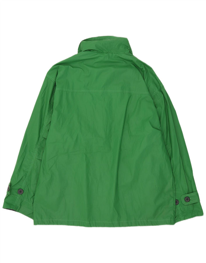 veste utilitaire à capuche vintage pour hommes UK 42 XL Polyester vert