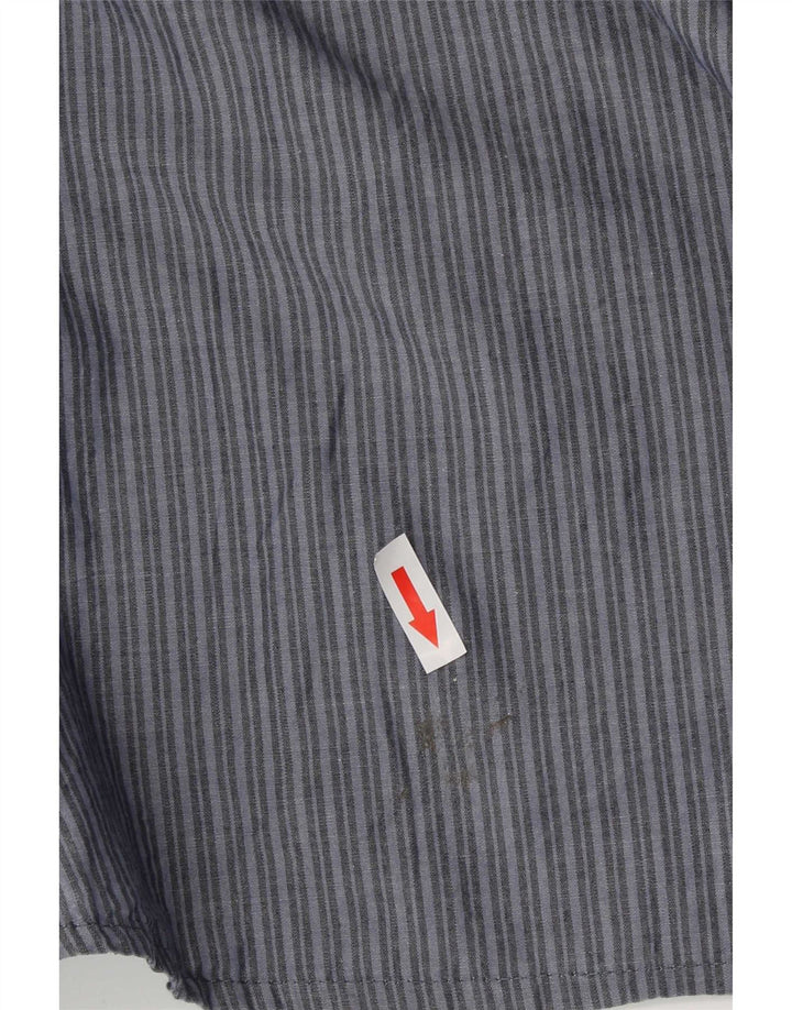 Wrangler Chemise Homme XL Bleu Rayé Coton