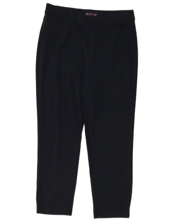 Marks & Spencer Pantalon court pour femme UK 16 Large W32 L26 Bleu marine