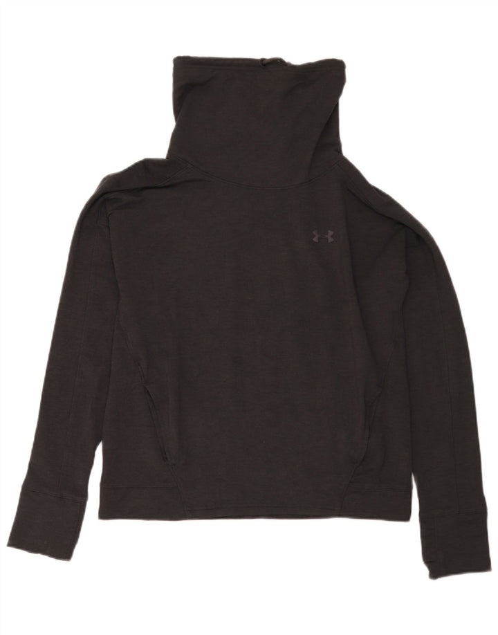 Under Armour Sweat-shirt pour femme UK 44 Medium Noir Polyester