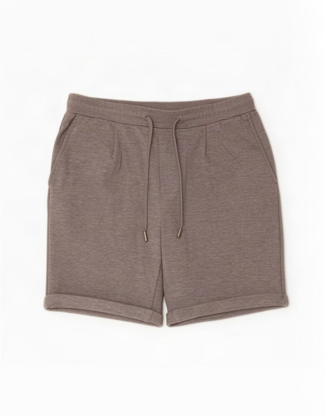 Short Homme Zara Moyen W31 Gris Polyester