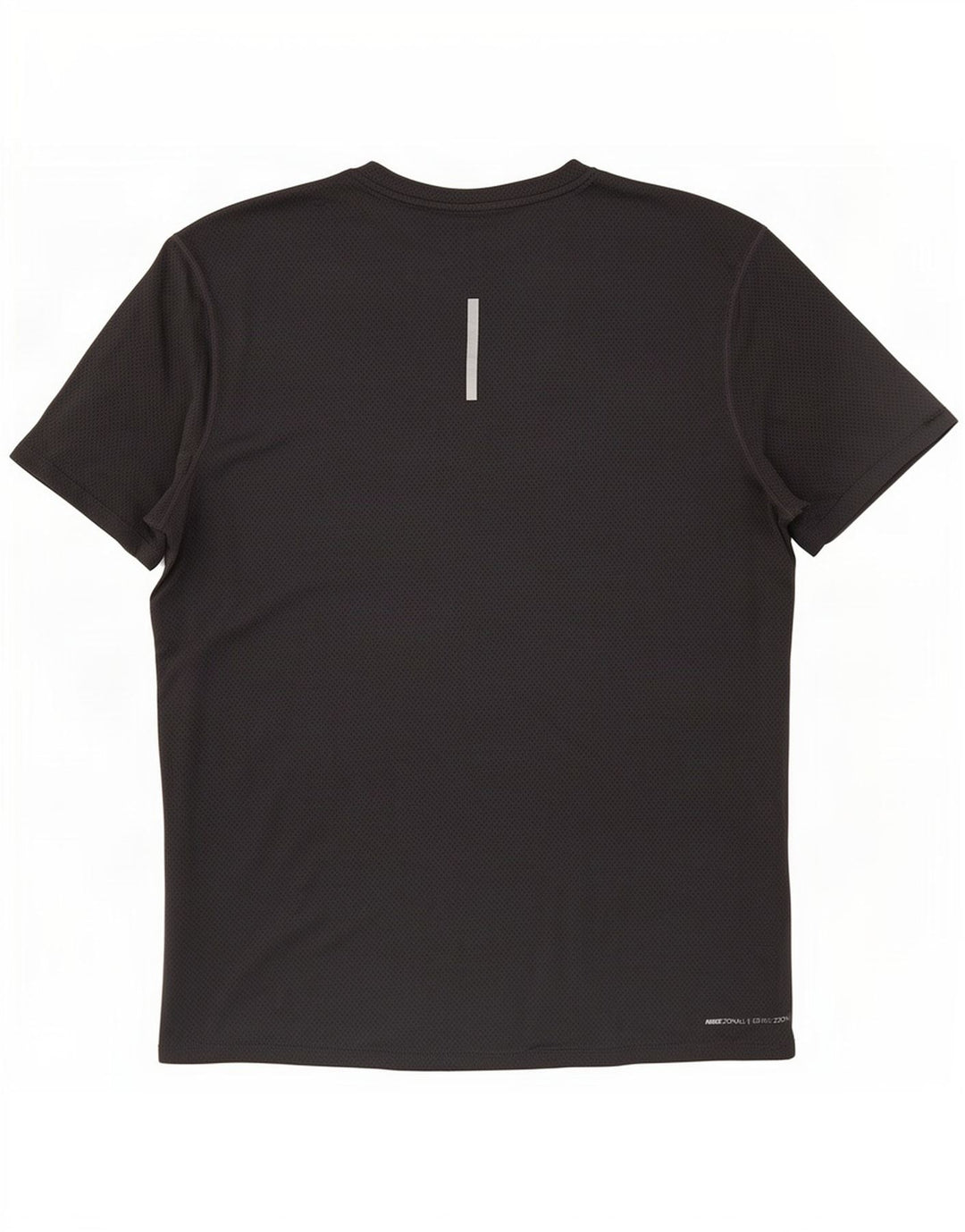 Nike Hommes Running T-Shirt Top Gris Moyen Géométrique Polyester