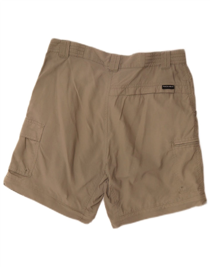 Columbia Short Cargo Femme Moyen W30 Kaki Polyester