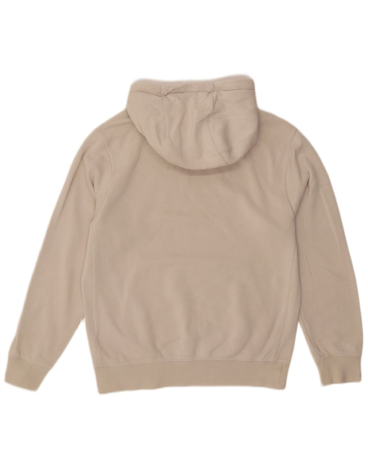 Nike Pull à capuche pour homme Petit coton beige
