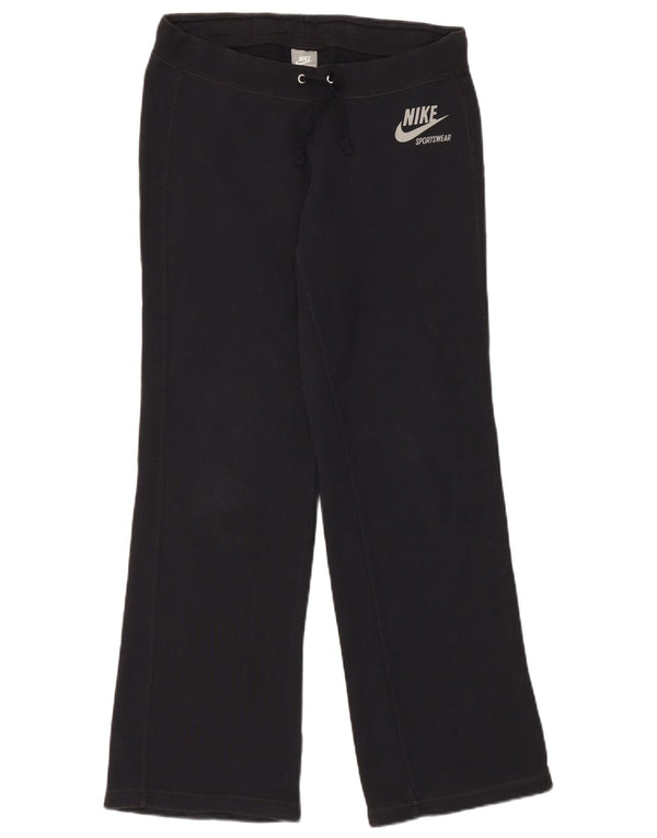 Pantalon de survêtement Nike pour femme UK 14 en coton noir moyen