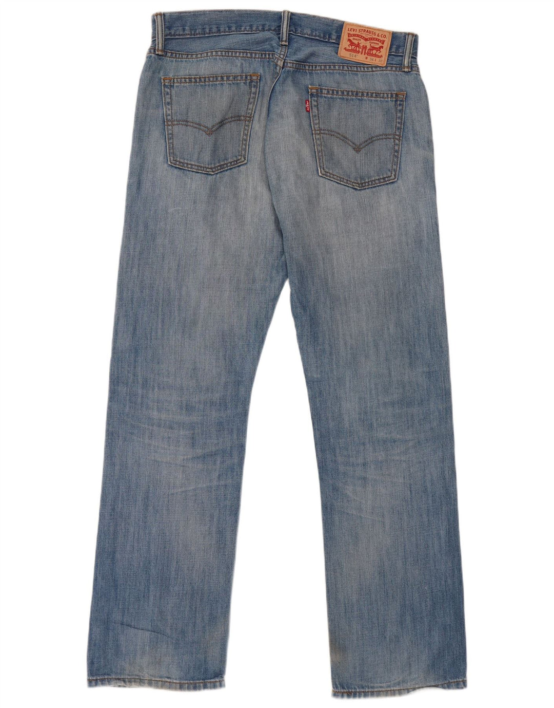 LEVI'S Jean Droit 514 Homme W34 L32 Bleu Coton