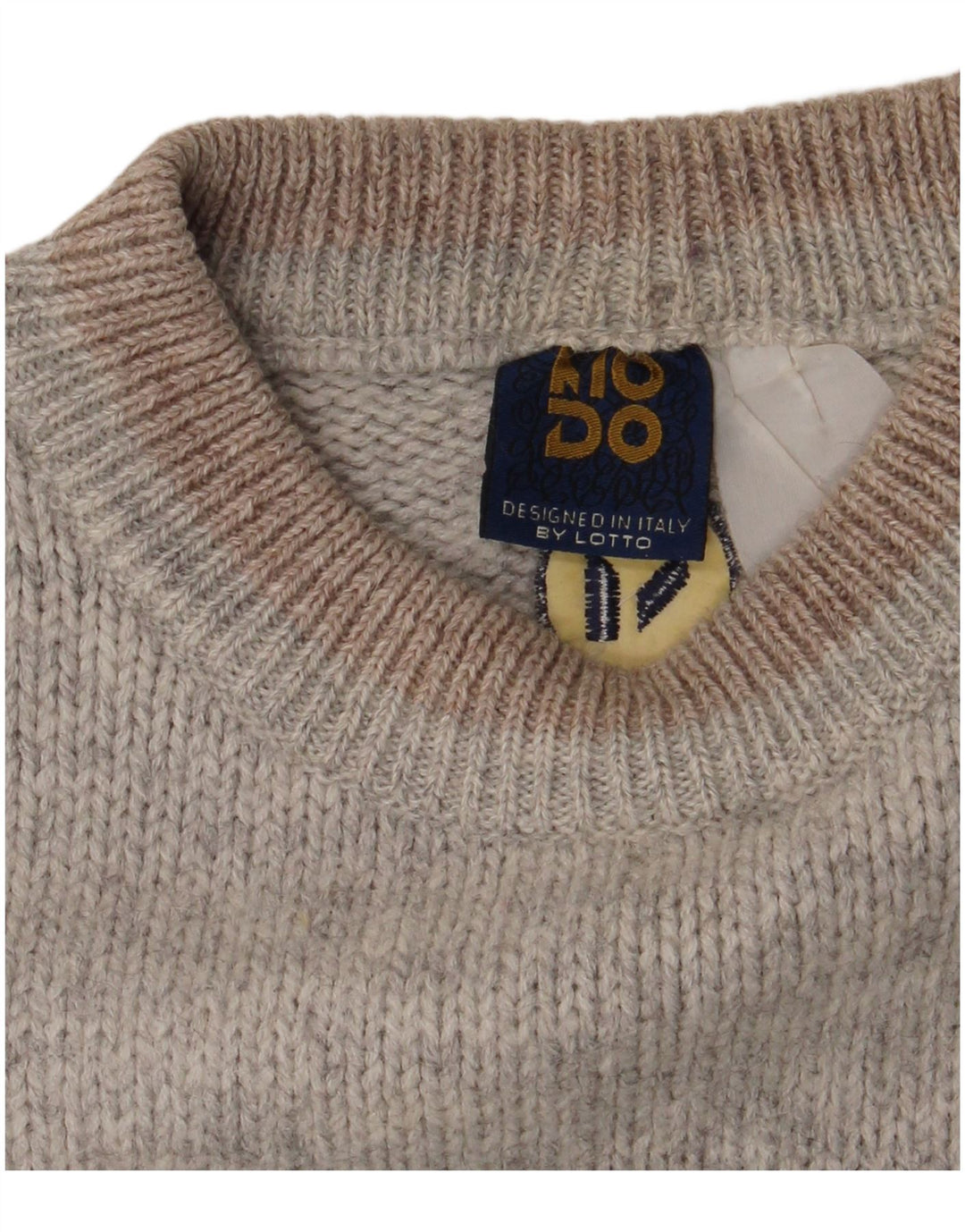 Lotto Pull col rond pour homme Gris Argyle/Diamant