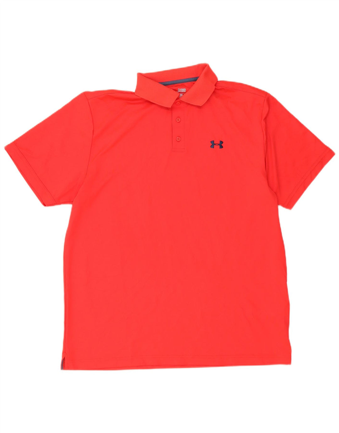 Under Armour Polo Heat Gear Homme XL Rouge Polyester