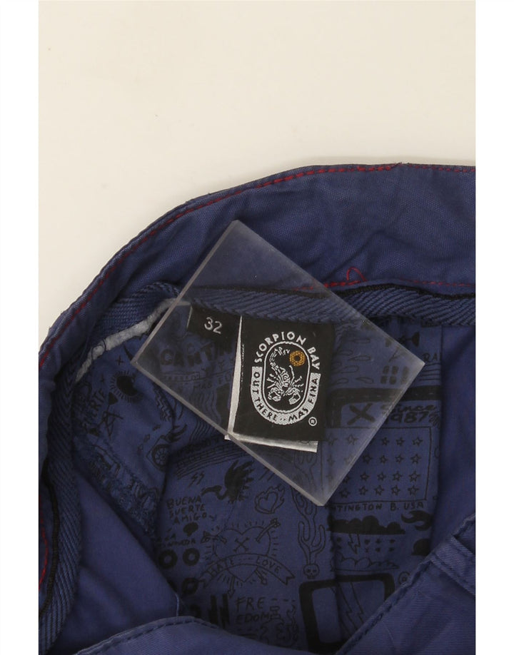 Scorpion Bay Short Cargo Homme W32 Coton Bleu Marine Moyen
