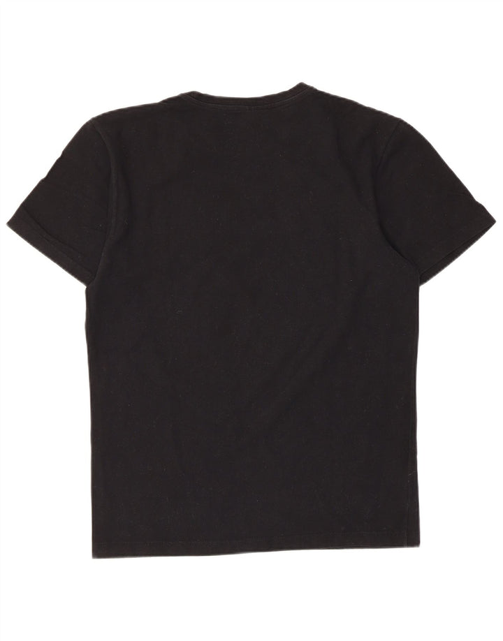 Champion T-Shirt Homme Haut Large Noir Coton