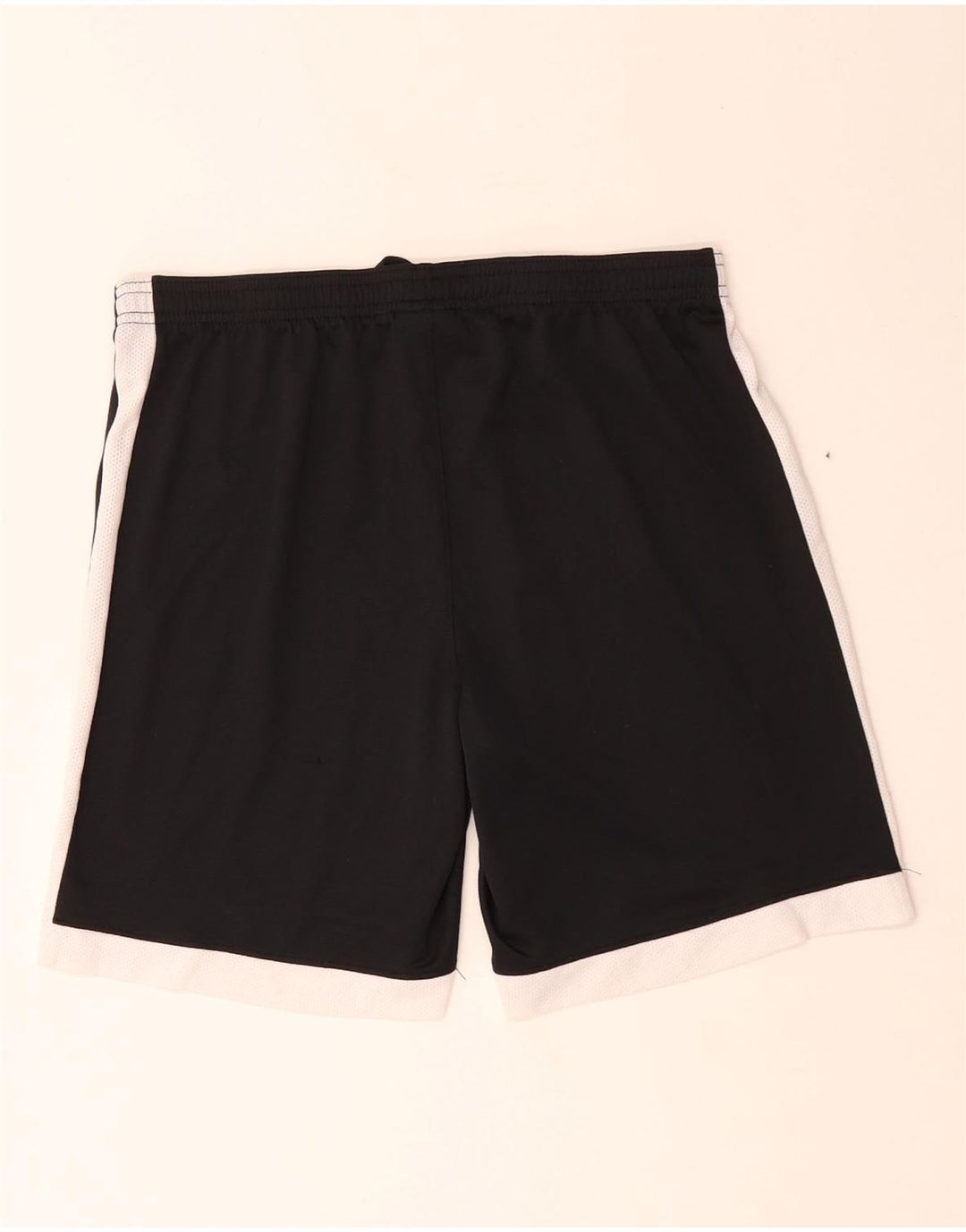 Nike Short de sport Dri Fit pour femme UK 14 Polyester color block noir moyen