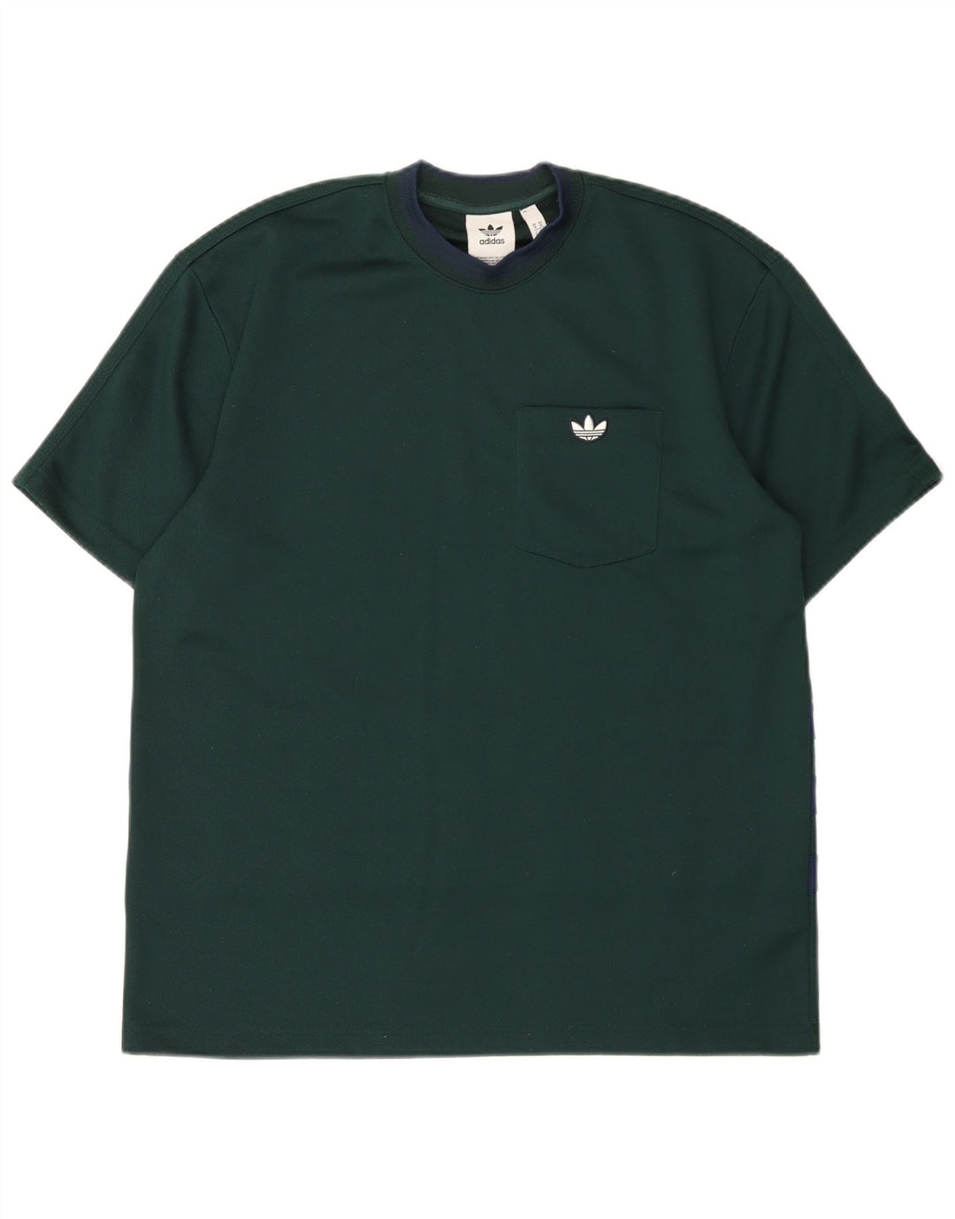 Adidas T-Shirt Homme Vert Moyen Polyester