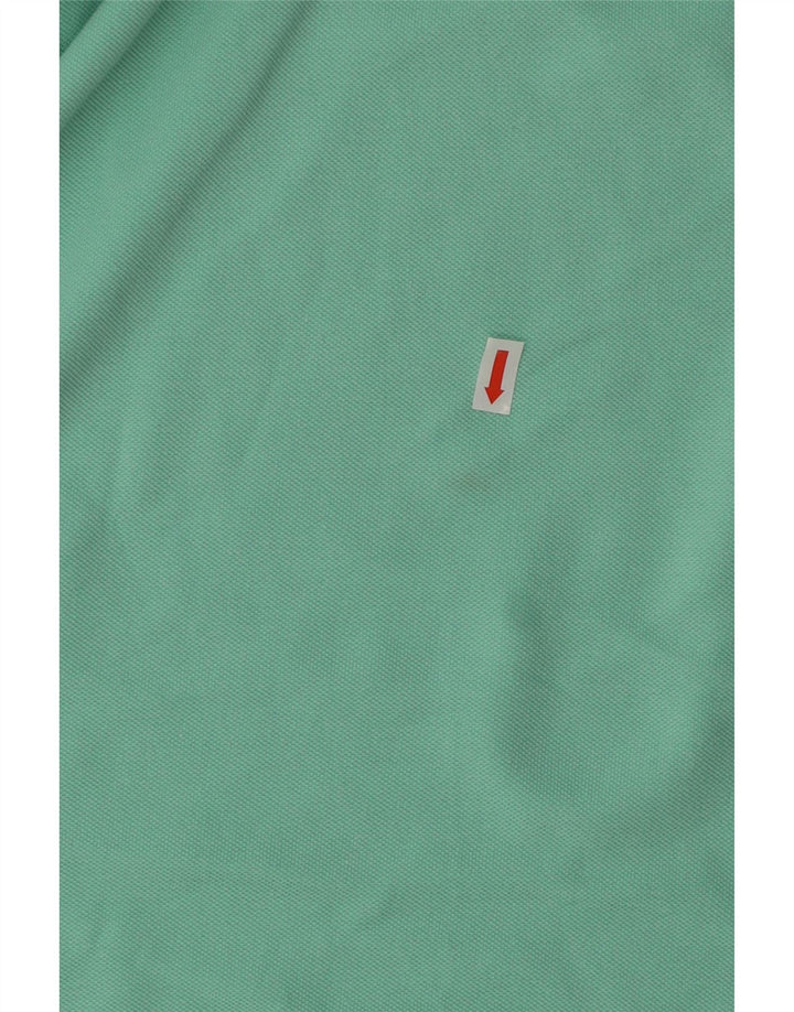Crew Clothing Polo Homme Petit Turquoise Coton