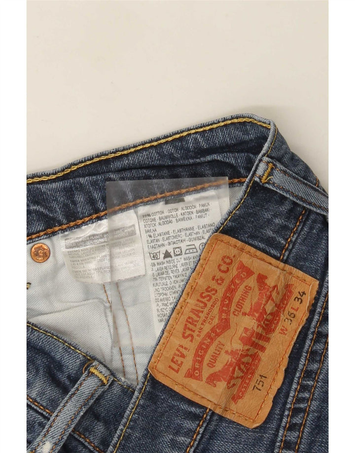 Levi's Jean Droit 751 Homme Bleu W36 L31 Coton
