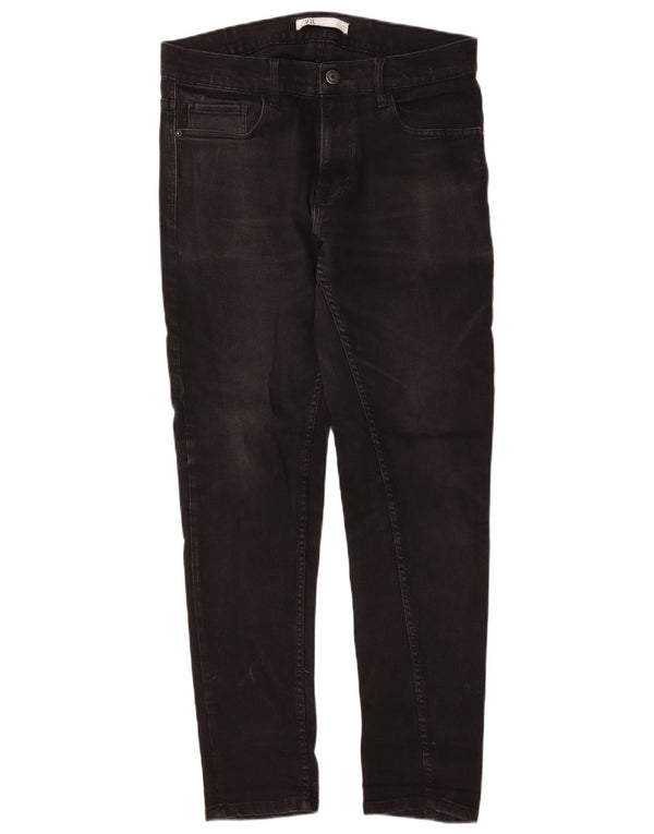 Zara Jean Slim Homme EU 44 Large W34 L31 Coton Noir