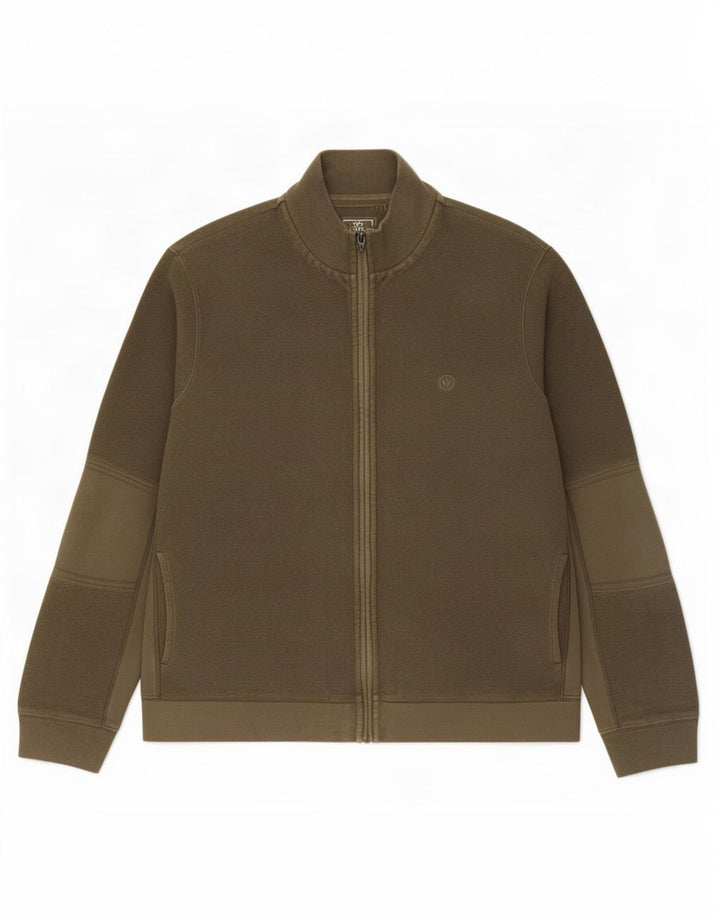 Fat Face Veste de Survêtement Homme XL Kaki Coton