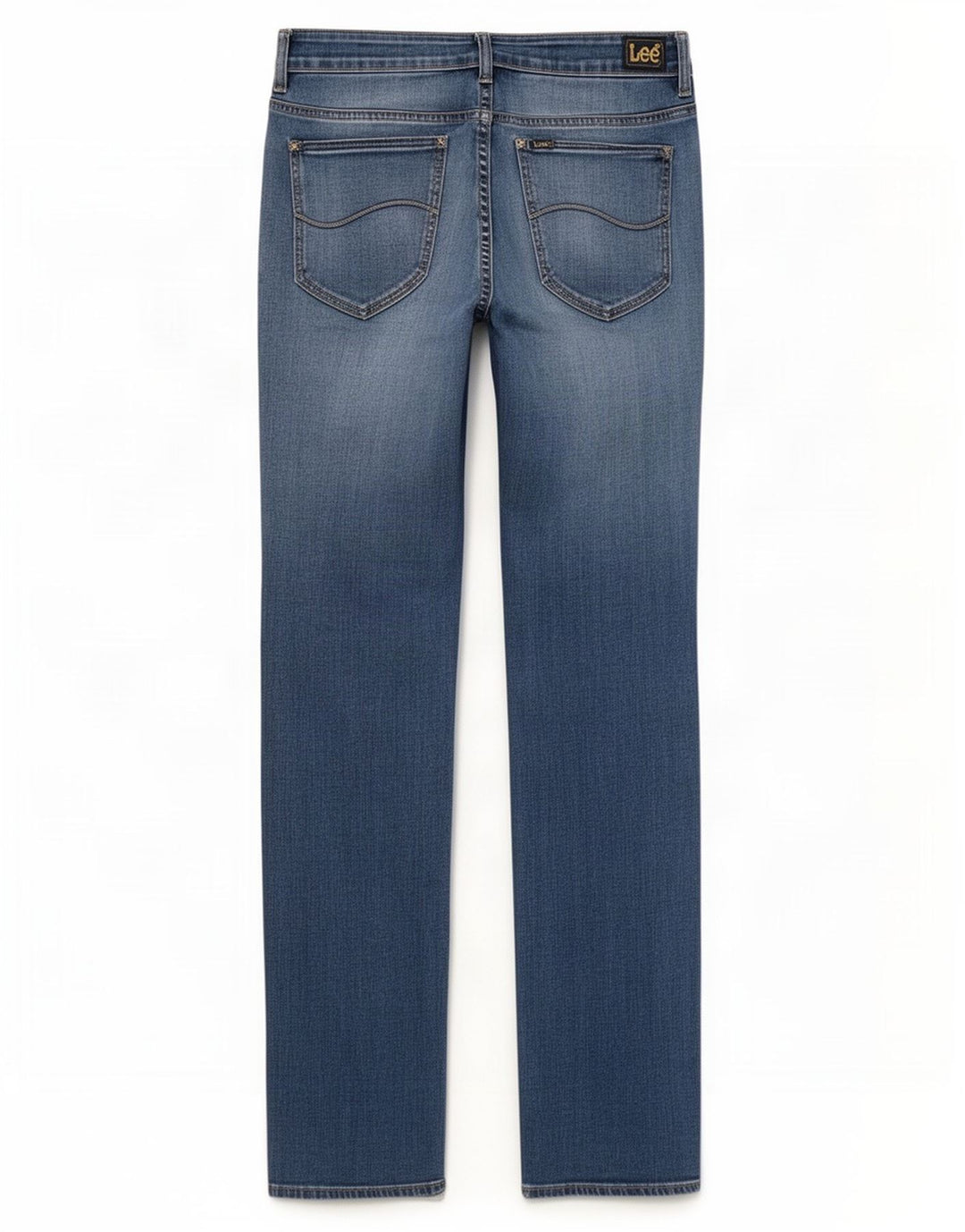Lee Jeans Bootcut pour femme US 13 Large W32 L33 Bleu Coton