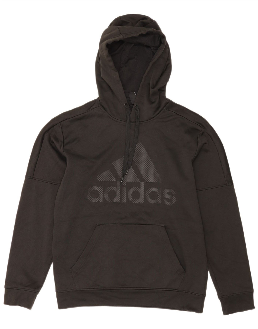 Adidas Pull à capuche graphique pour homme Noir moyen Polyester