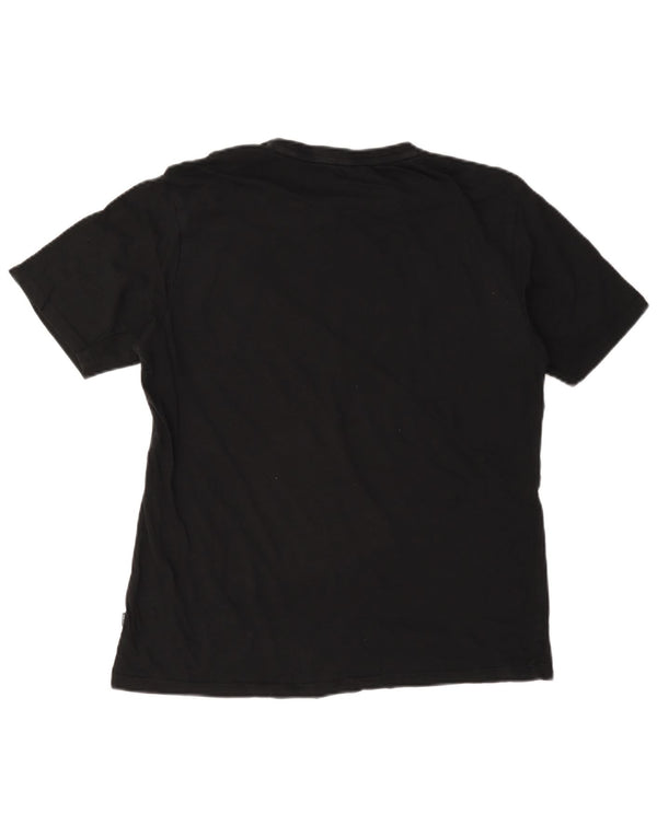 Puma T-shirt graphique pour femme UK 12 Noir moyen