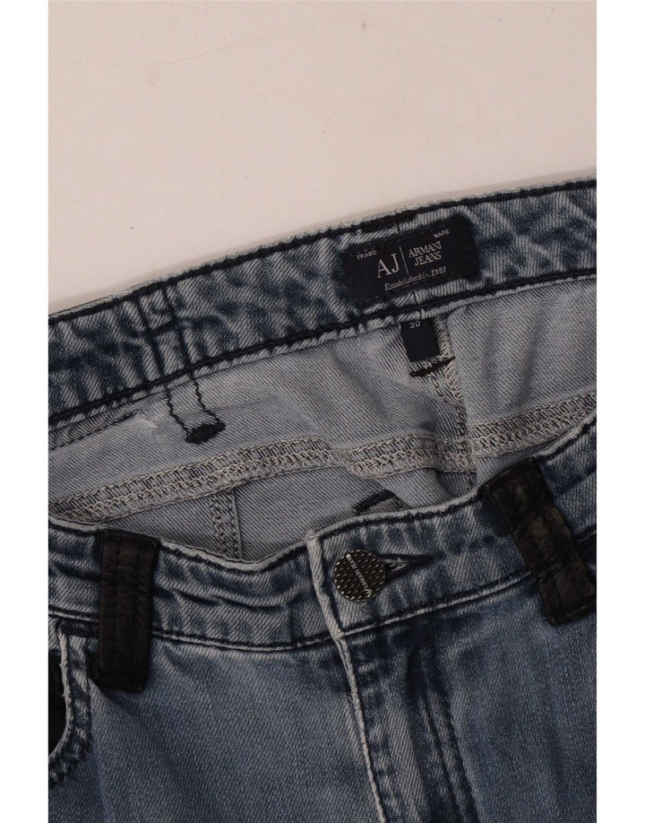 Armani Femme Jean Droit W30 L27 Bleu