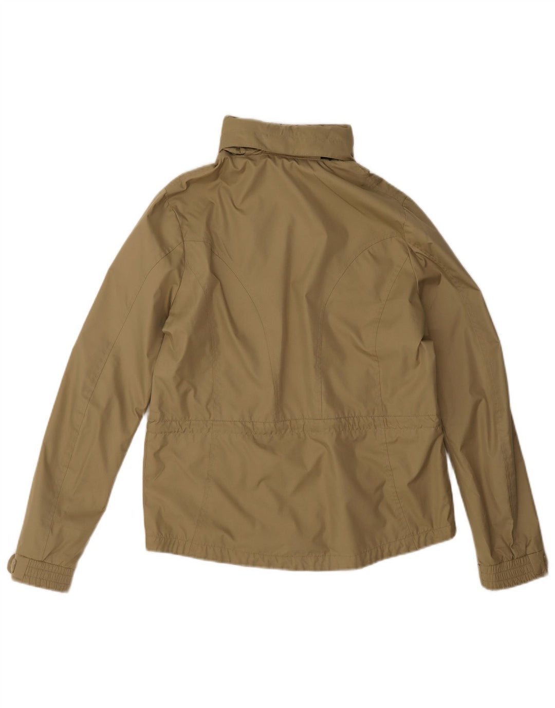 Brugi Veste utilitaire surdimensionnée pour femme UK 10 Petit Beige Polyester