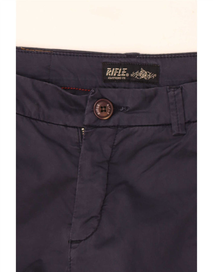 Short Chino Femme Rifle Medium W28 Bleu Marine