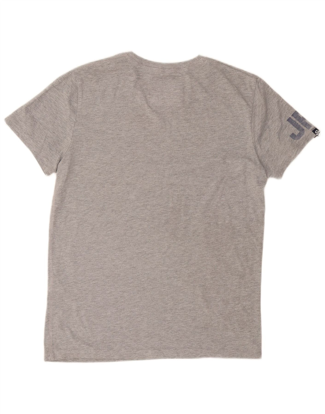 SUPERDRY T-Shirt Graphique Homme Gris Moyen Polyester