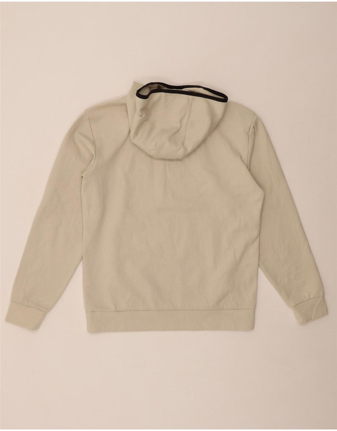 CHAMPION Pull à capuche homme petit coton blanc cassé