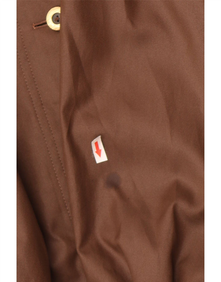 Claude Havrey Trench Femme UK 14 Large Marron Polyester