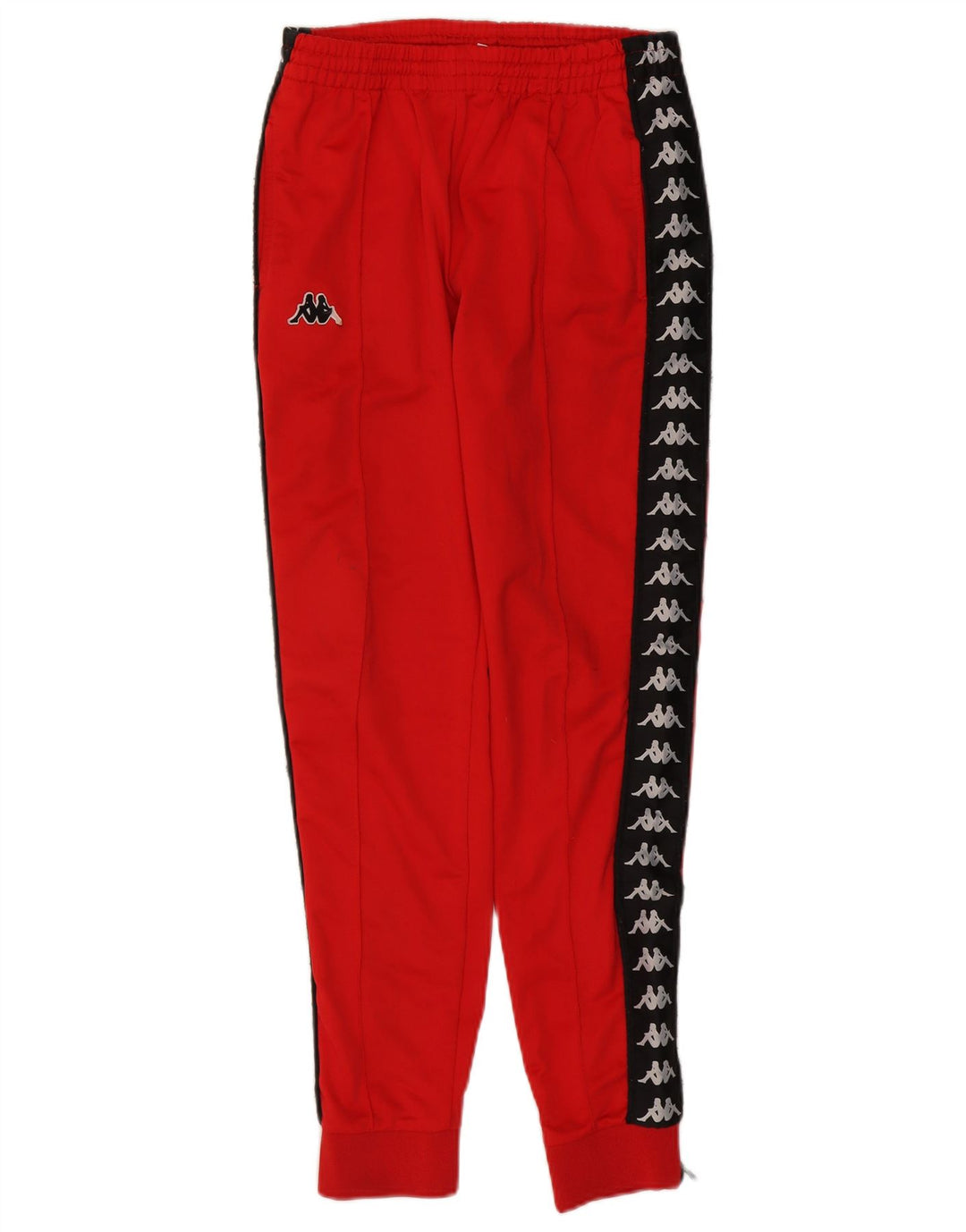 Kappa Pantalon de Survêtement Graphique Homme Rouge Moyen Colourblock