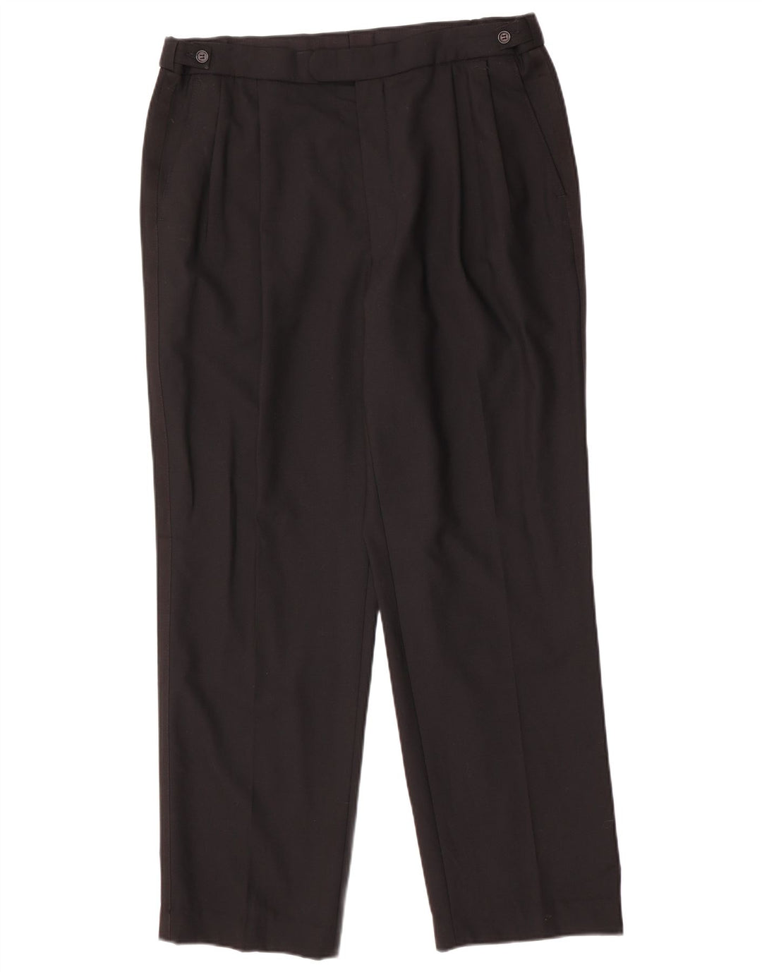 Marks & Spencer Pantalon de costume pour homme W36 L31 Laine noire