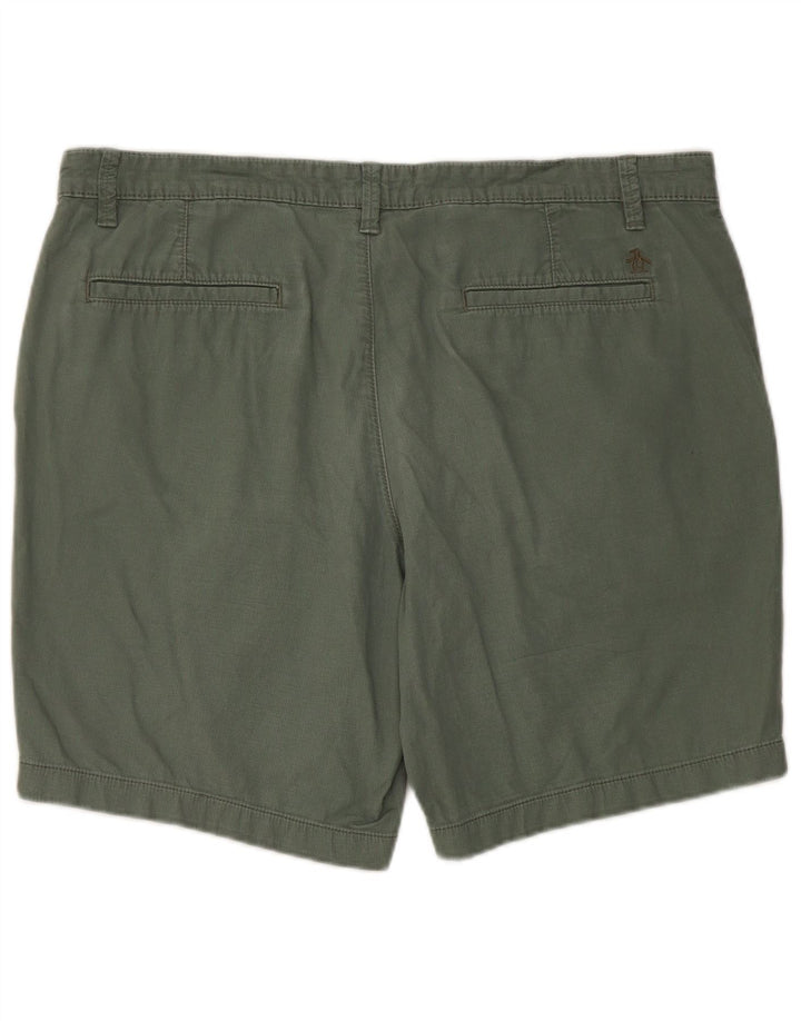 Penguin Short Chino Homme W36 Grand Vert Coton