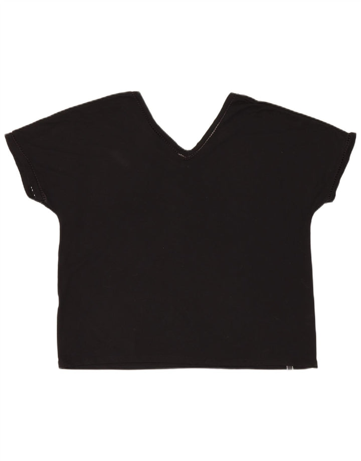 Ellesse T-Shirt Femme UK 18 XL Noir