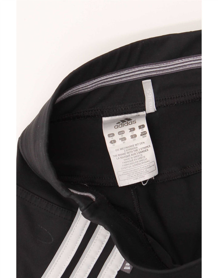 Adidas Clima 365 Capri Leggings pour femme UK 14 Noir moyen