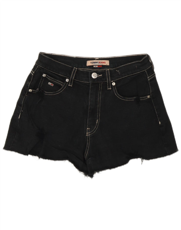 Tommy Hilfiger Short en jean W26 pour femme Petit Noir