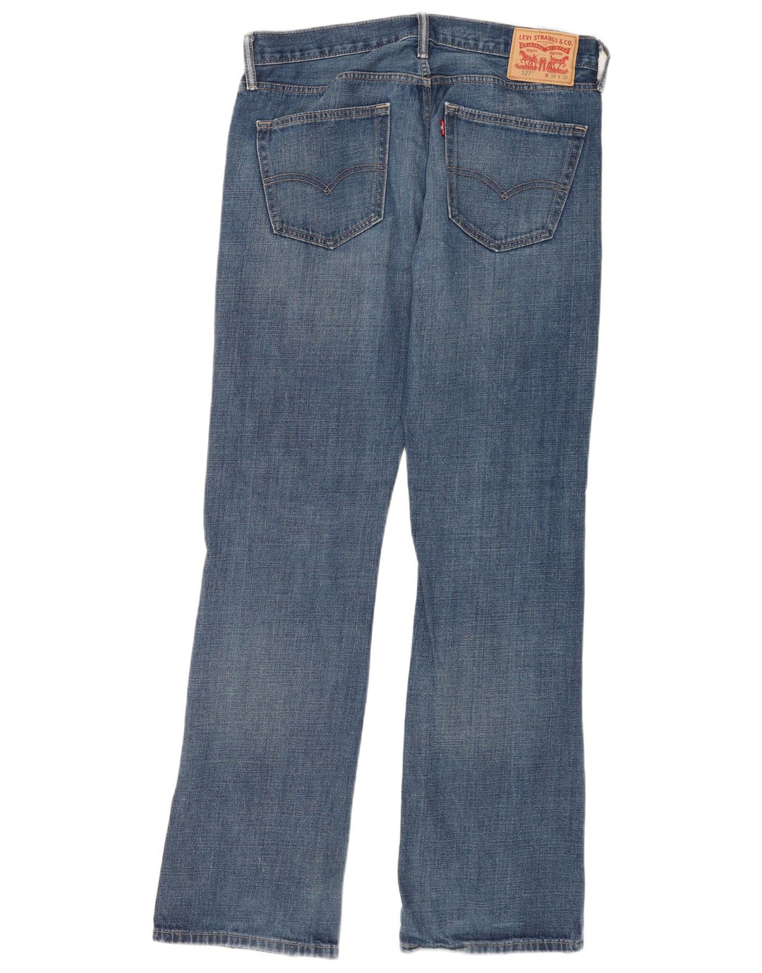 Levi's Jean 527 Bootcut Homme Bleu W34 L34 Coton