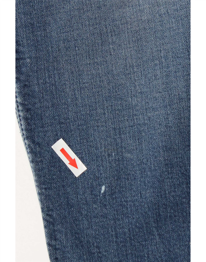 Armani Jeans Slim en détresse pour hommes W34 L34 coton bleu