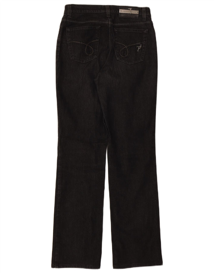 Trussardi Jean Bootcut Femme W28 L31 Coton Noir