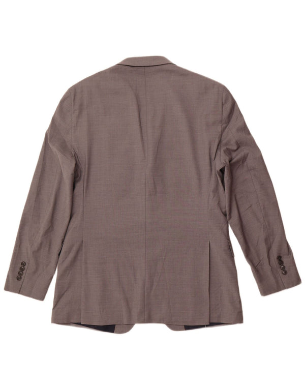 Tommy Hilfiger Veste blazer longue à 2 boutons pour homme EU 42 XL Gris laine