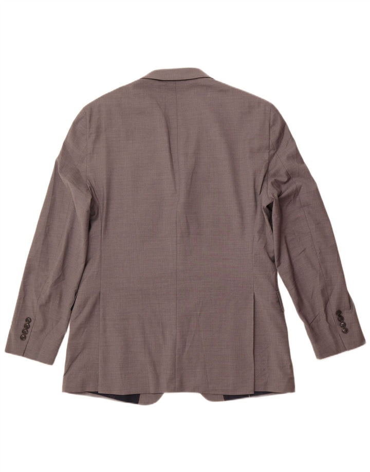 Tommy Hilfiger Veste blazer longue à 2 boutons pour homme EU 42 XL Gris laine