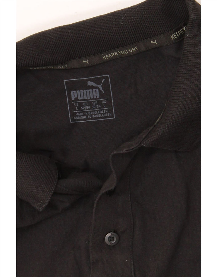 PUMA Polo Homme Grand Noir
