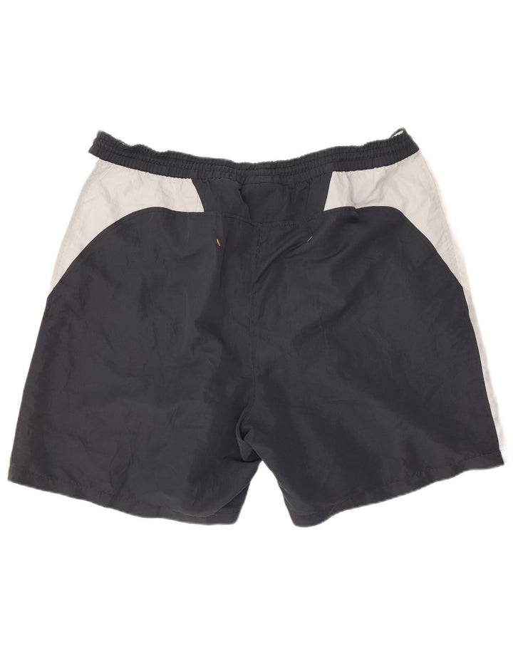 Lotto Short de sport pour homme en polyester color block Bleu marine Taille L
