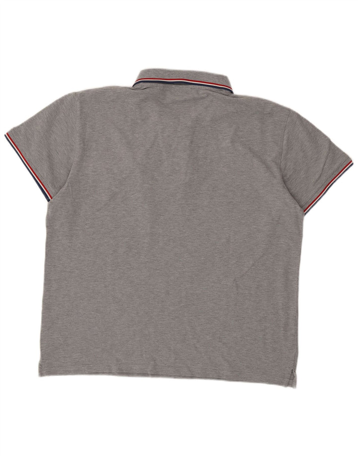 Gant Polo Homme 2XL Gris Coton