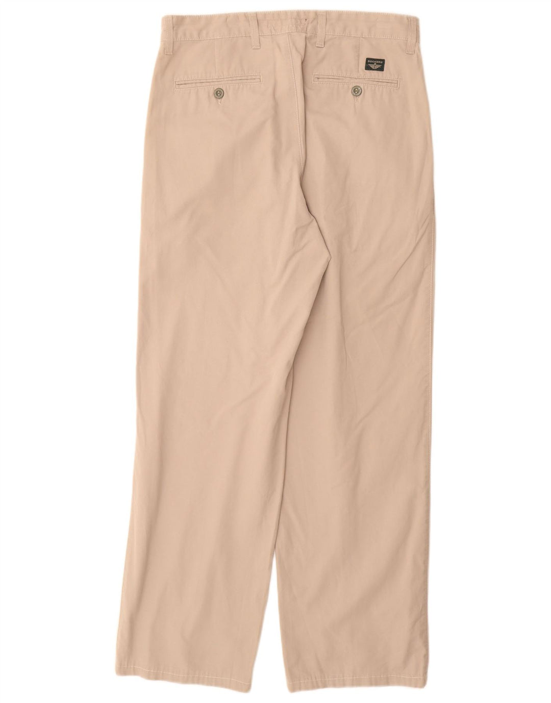 DOCKERS Pantalon Chino Pegged Homme W33 L30 Coton Beige