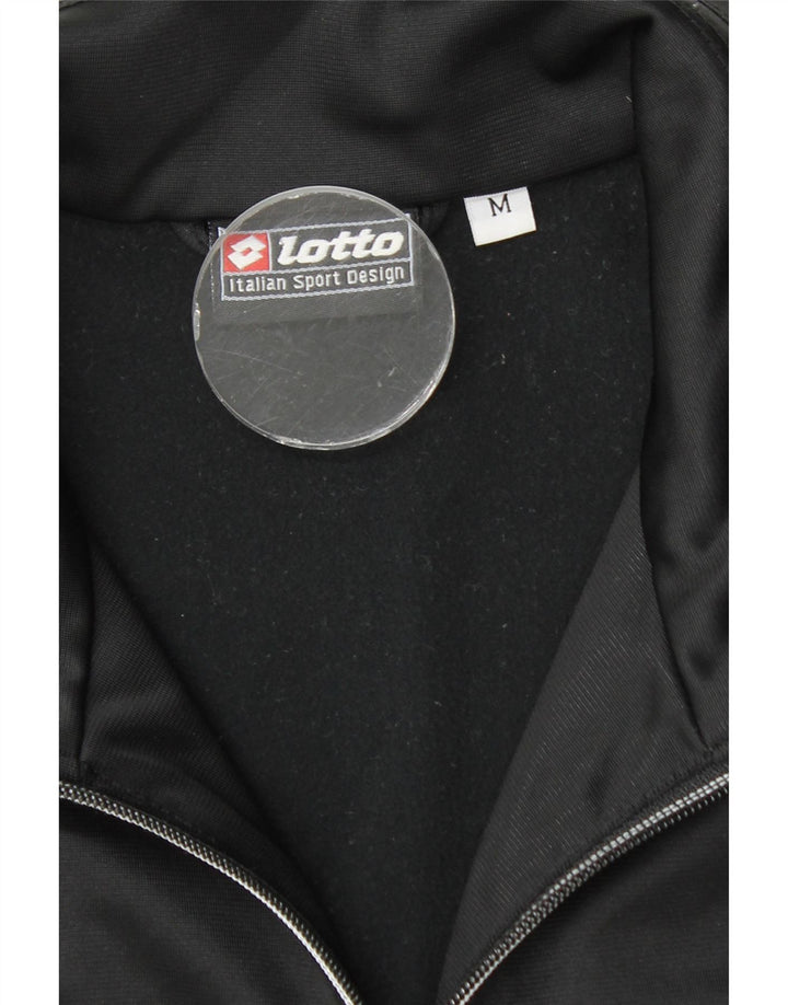 Lotto Veste de survêtement pour femme UK 44 Medium Noir Polyester