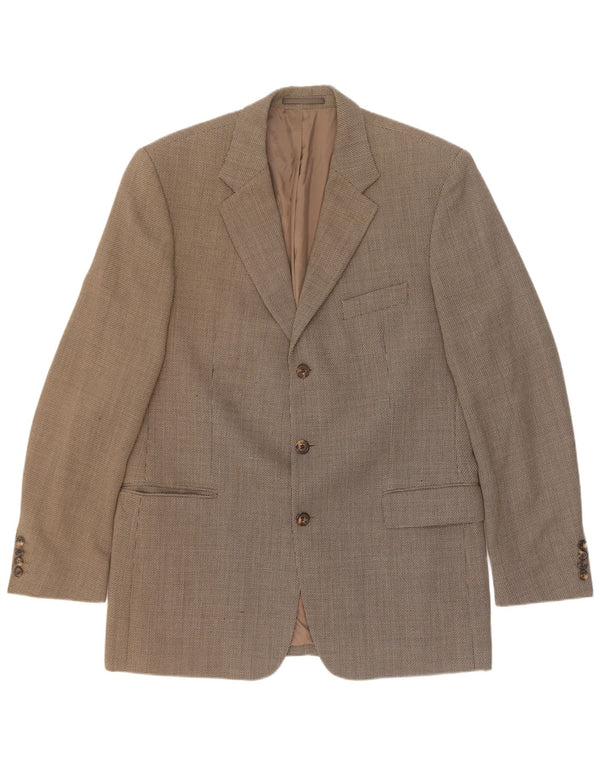 Hugo Boss Veste Blazer 3 Boutons Homme EU 54 2XL Gris Laine