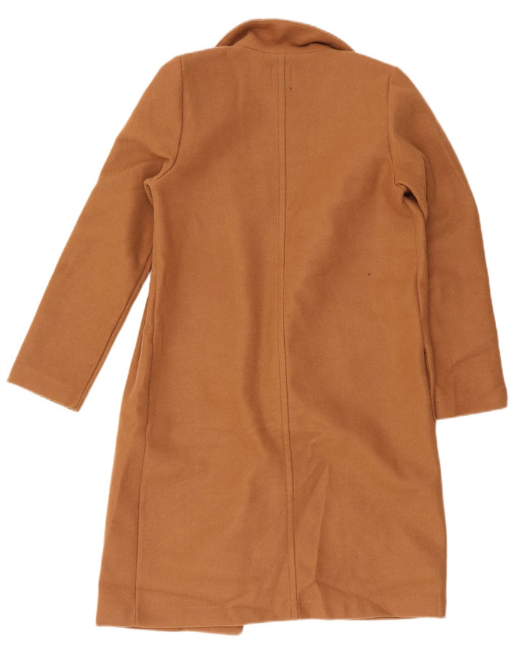 Zara Femme Pardessus UK 10 Petit Beige Polyester