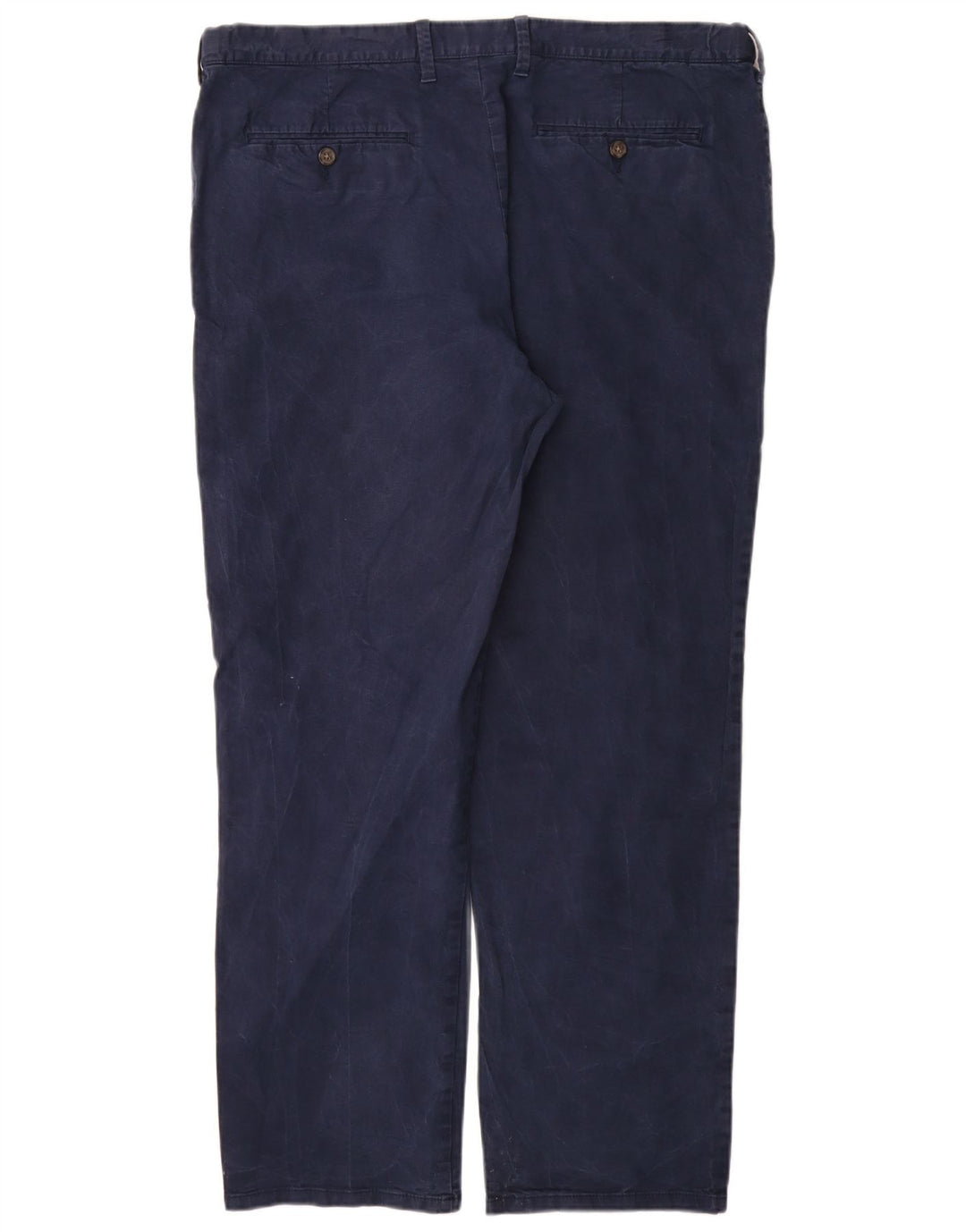 Marks & Spencer Pantalon Chino Droit Regular Homme W40 L33 Bleu Marine